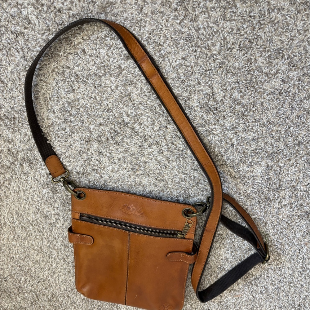 Patricia Nash Prizzi Tooled Leather Crossbody Bag - Picture 9 of 9